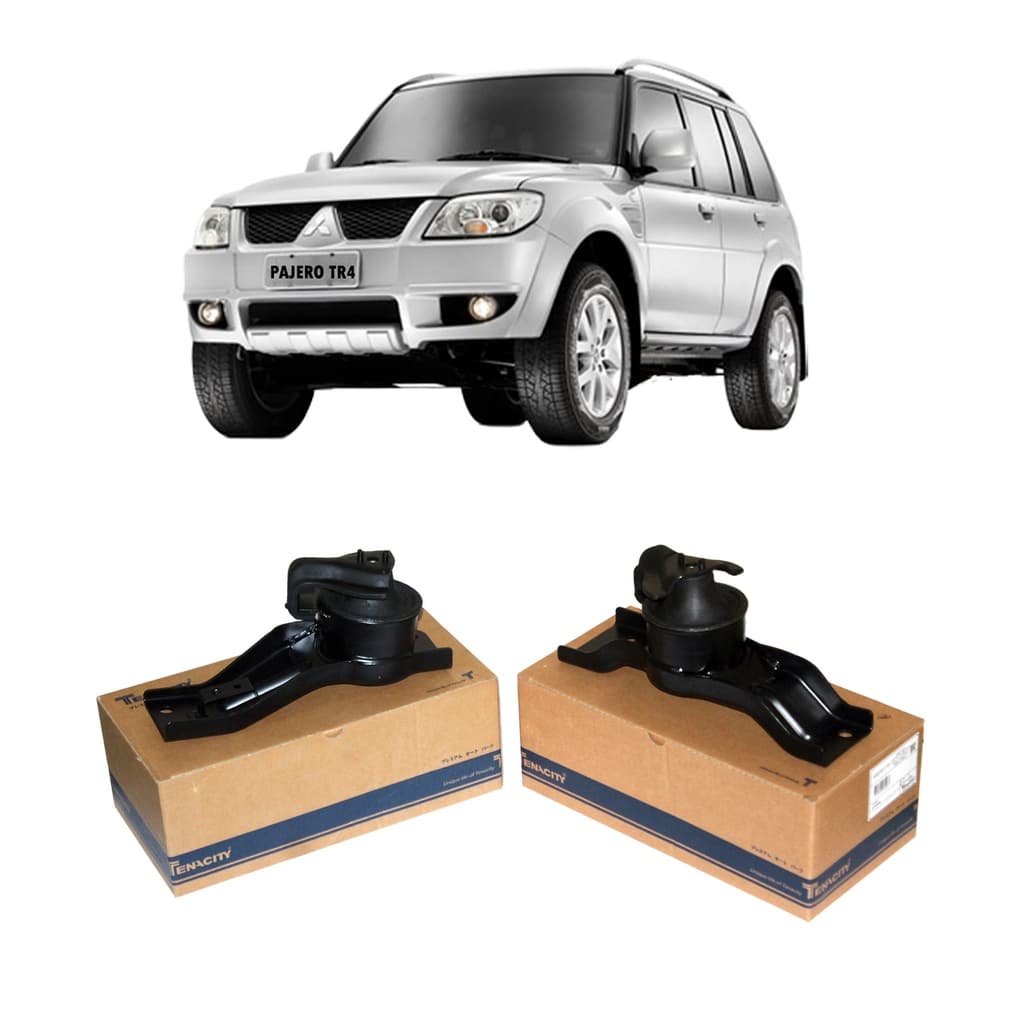 KIT COXINS DO MOTOR LD LE MITSUBISHI PAJERO TR4 2002 EM DIANTE ORIGINAL TENACITY HIDRAULICO