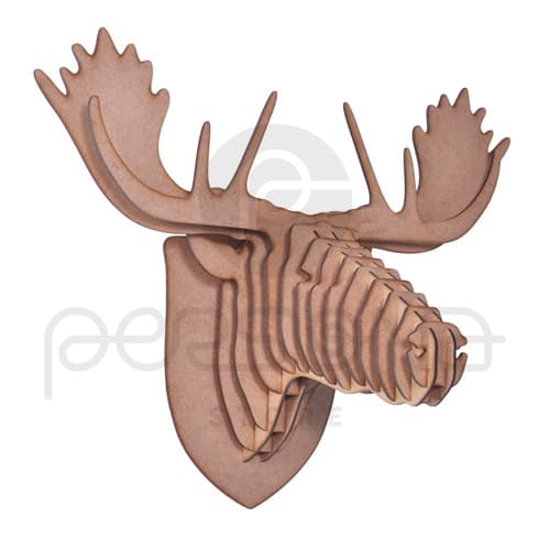 Cabeça de Alce Decoracao MDF