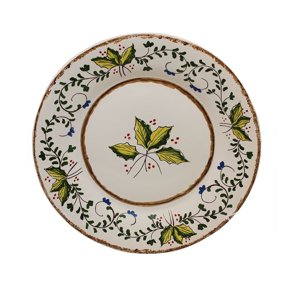 Prato Sobremesa de Ceramica Medici 20cm Luiz Salvador -Unid.