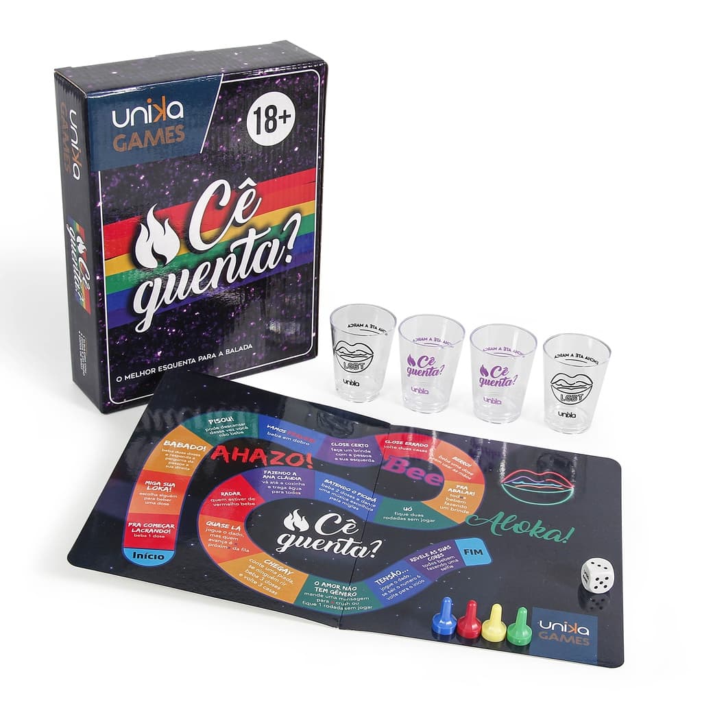 Jogo Drink Shot Roleta Dados Adulto Tabuleiro Bebida