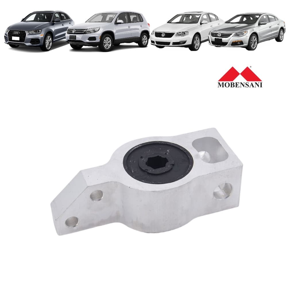 BUCHA BANDEJA DIANTEIRA GRANDE AUDI/VW Q3/TIGUAN/PASSAT/CC 1.4/2.0 16V/3.2 24V FSI/TFSI/TSI 2006 A 2018 3C0199231A/SKU3077