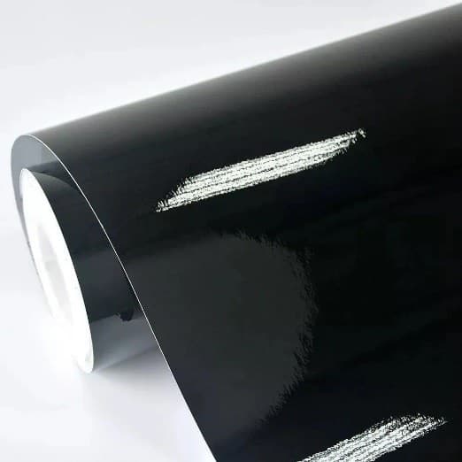 Adesivo Preto Brilho Moveis Automotivo 1,00M x 50cm