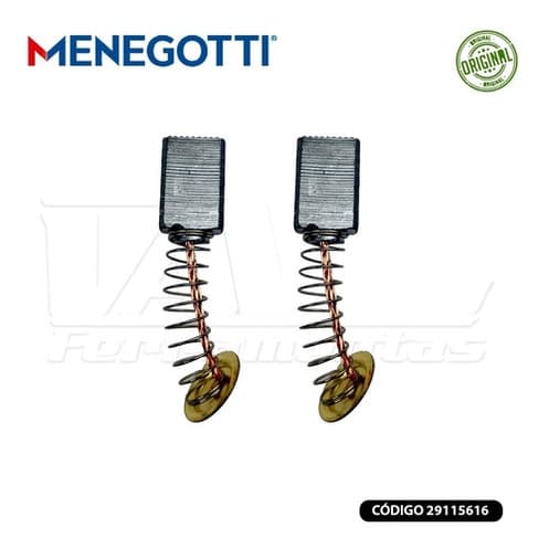 Escovas De Carvão P/ Misturador Elétrico Menegotti Mel 1200
