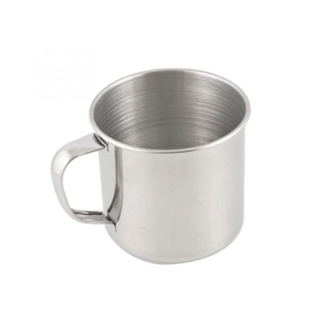 Caneca copo alumínio café chá 150ml canequinha cozinha