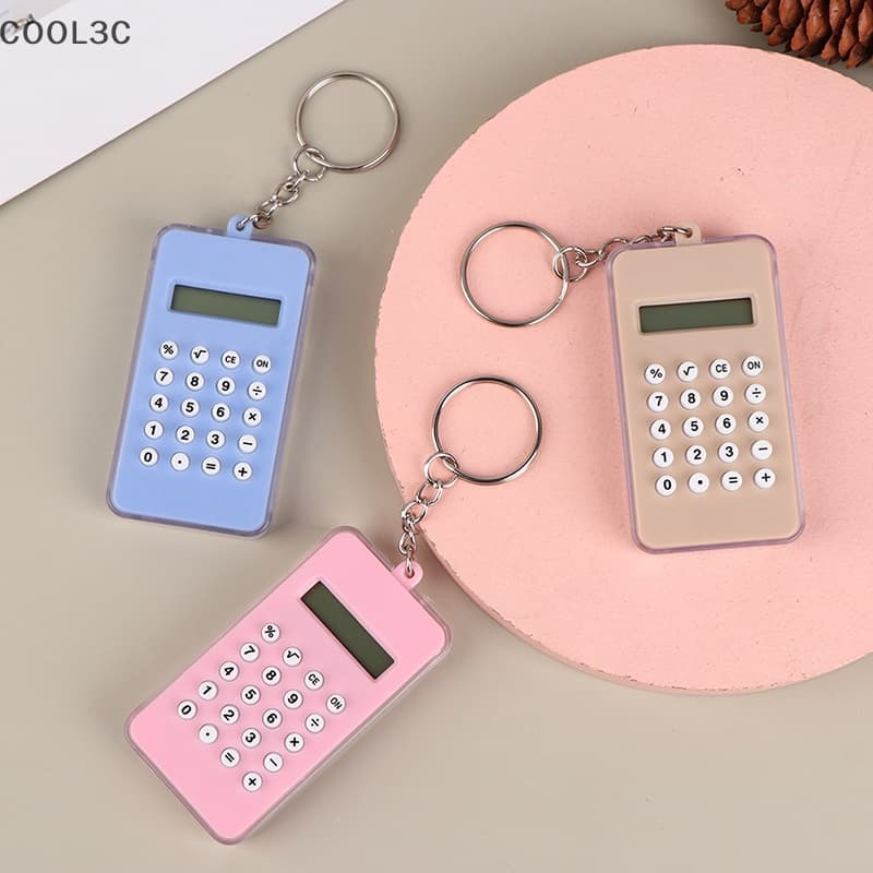 COOL3C Calculadora Digital Portátil Labirinto Chaveiro Material De Escritório Quente