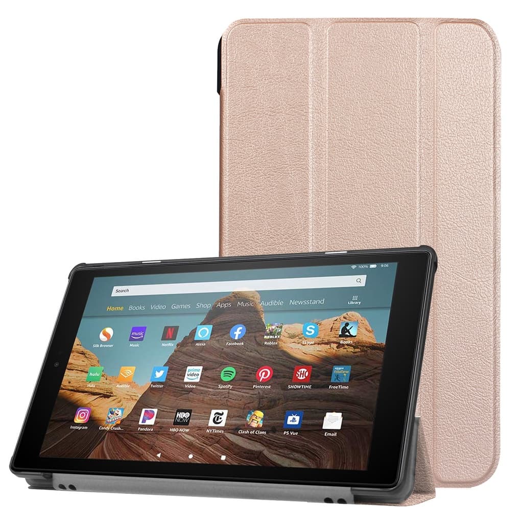 Estojo Para Tablet Amazon Fire HD 10 2017 9a Capa Magnética Dobrável Funda Kindle 2019 10a Geração
