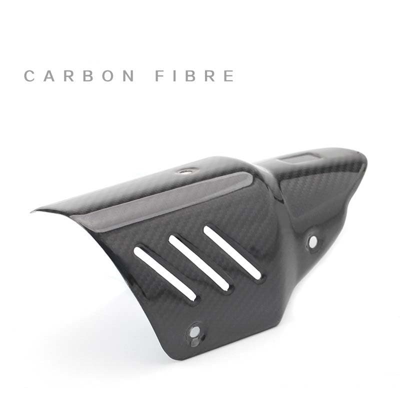 Capa Resistente Ao Calor De Fibra De Carbono Real Para Akrapovic M1 R1 Silenciador De Tubo De Proteção Térmica