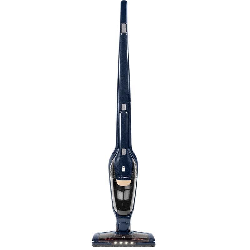 Aspirador de Pó Vertical Electrolux Ergorapido 2 em 1 Space Steal Luz LED (ERG28) - até 45 min Filtro HEPA Função Brush