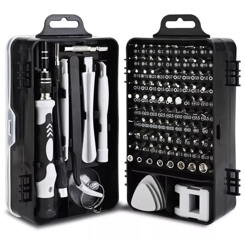 kit ferramenta Conjunto De Chaves De Precisão115 Em 1 Magnético Com Estojo  XLW-115 3250