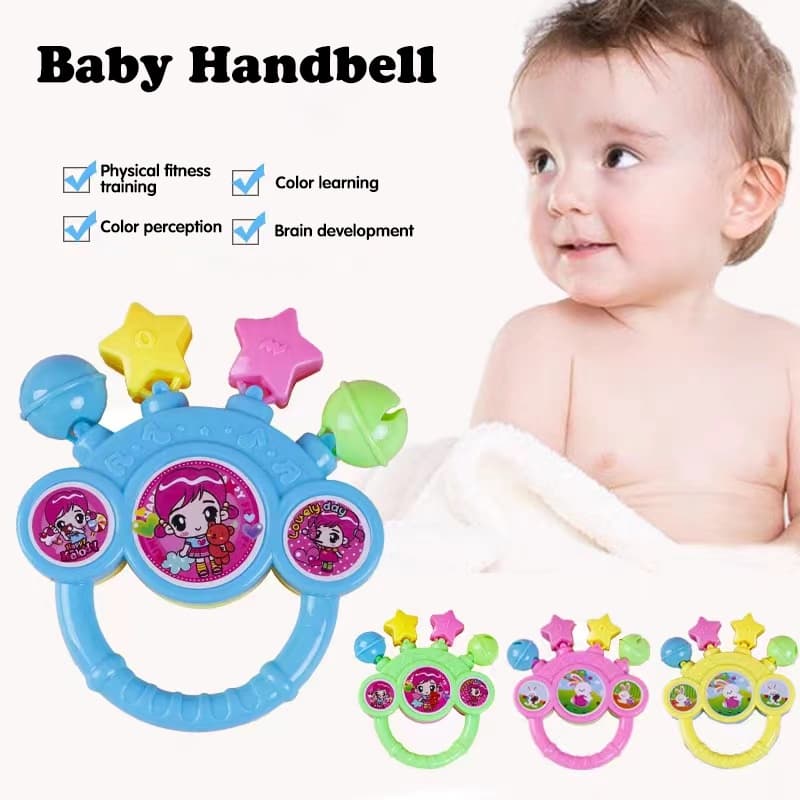 Brinquedos Musicais Infantis Baby Toys Hand Rattle Wave Drum Brinquedos Musicais Infantis