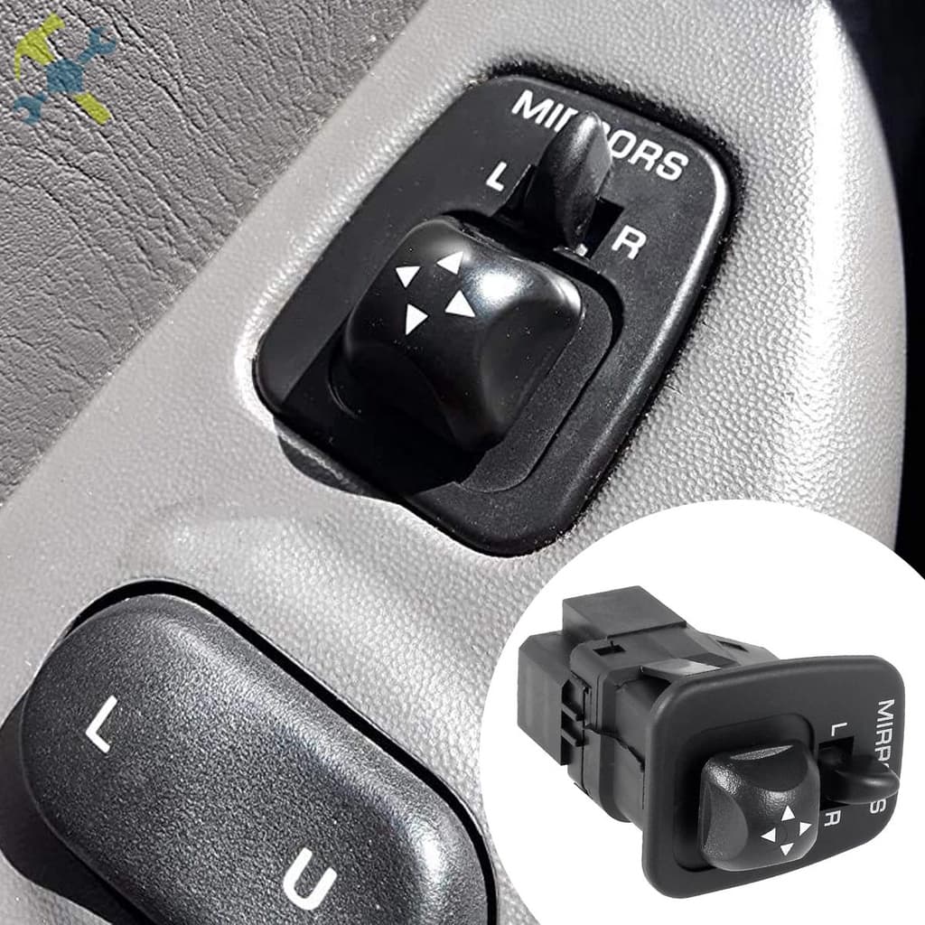 Interruptor De Espelho Da Porta Lateral Do Motorista Frontal Compatível Com Excursion Expedition Escort F150 F250 F350 Super Duty Thunderbird Windstar F65Z17B676AB SHOPTKC7691
