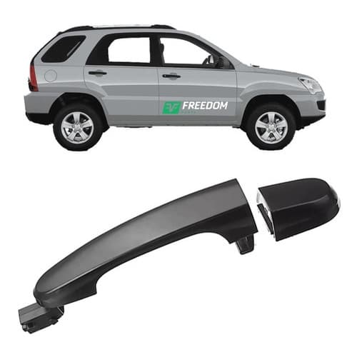 Puxador Maçaneta Externo Lado Direito Traseiro Sportage - 2005 a 2010 Novo