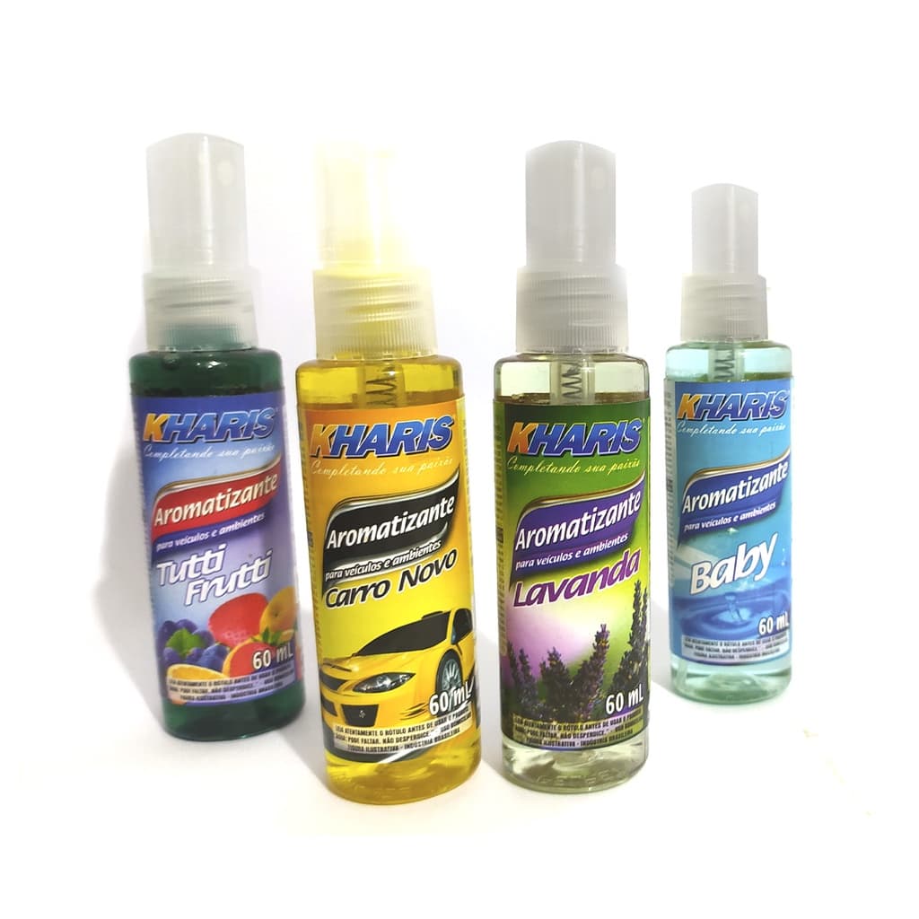 Cheirinho Para Carro Spray Aromatizante Agradável 60ML Kharis