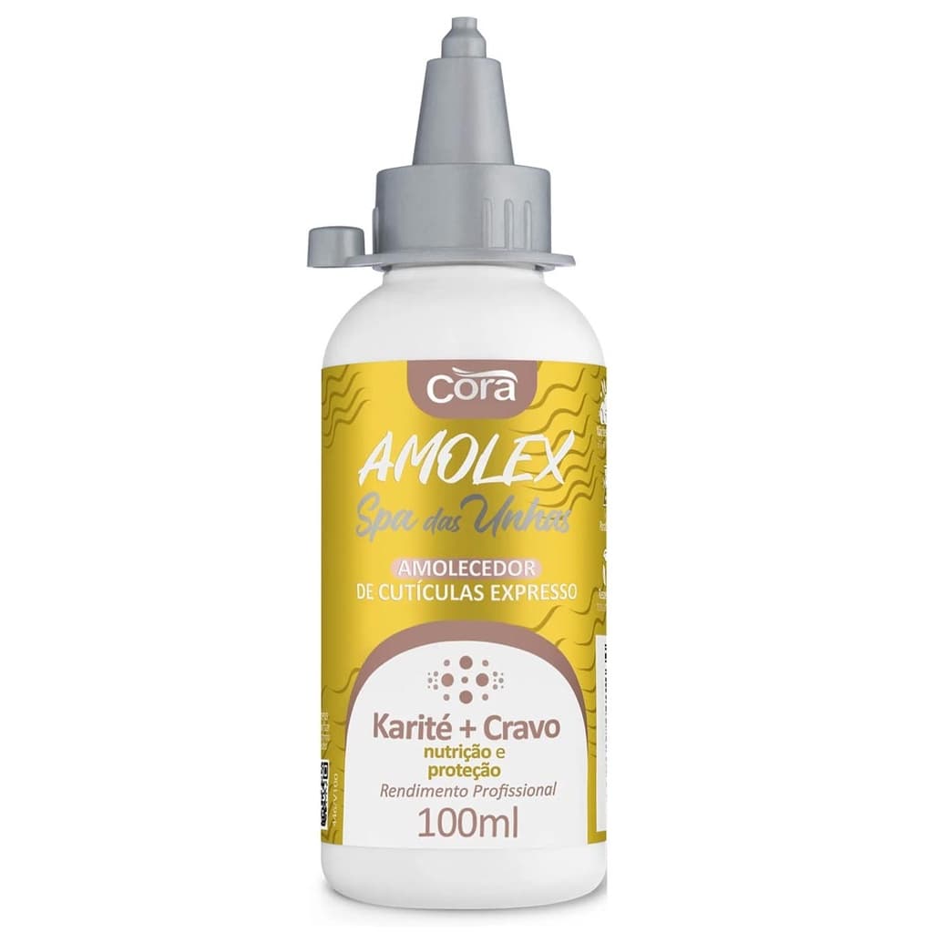 Amolecedor de Cutículas Creme Karité e Cravo Amolex 100ml