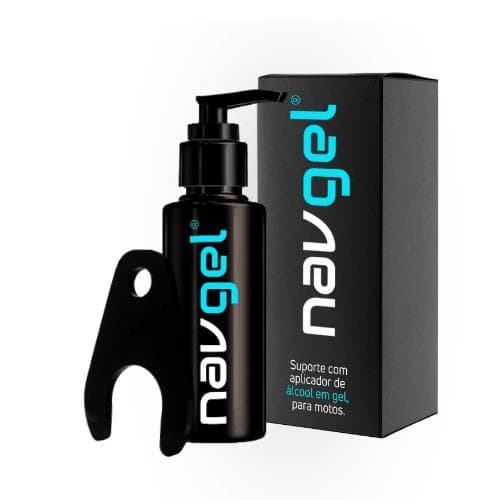 Suporte Para Alcool Em Gel Motoqueiro Motoboy