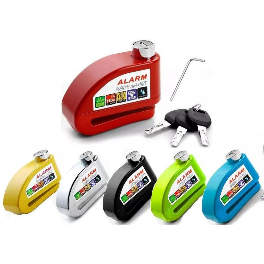 Trava Cadeado De Freio Disco Com Alarme Sonoro Para Moto Novidade