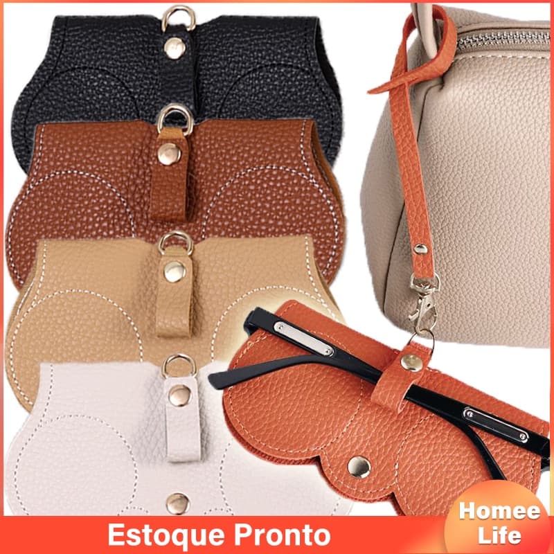 Bolsa De Óculos De Couro PU Portátil Para Sol Proteção À Prova D'água D'água Fashion Eyewear