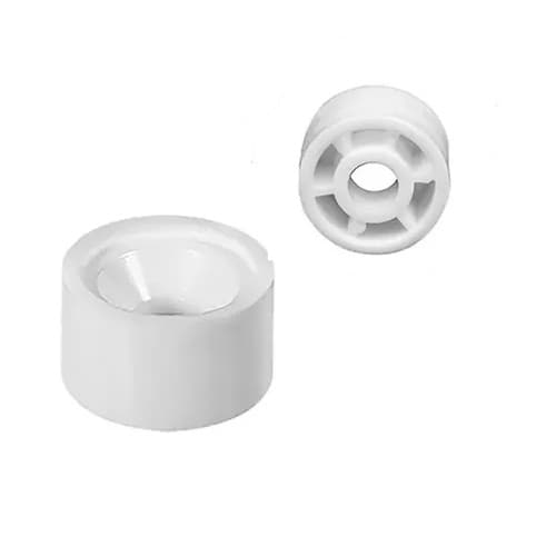 SUPORTE PRATELEIRA REDONDO  BRANCO 10PEÇAS  2105-11