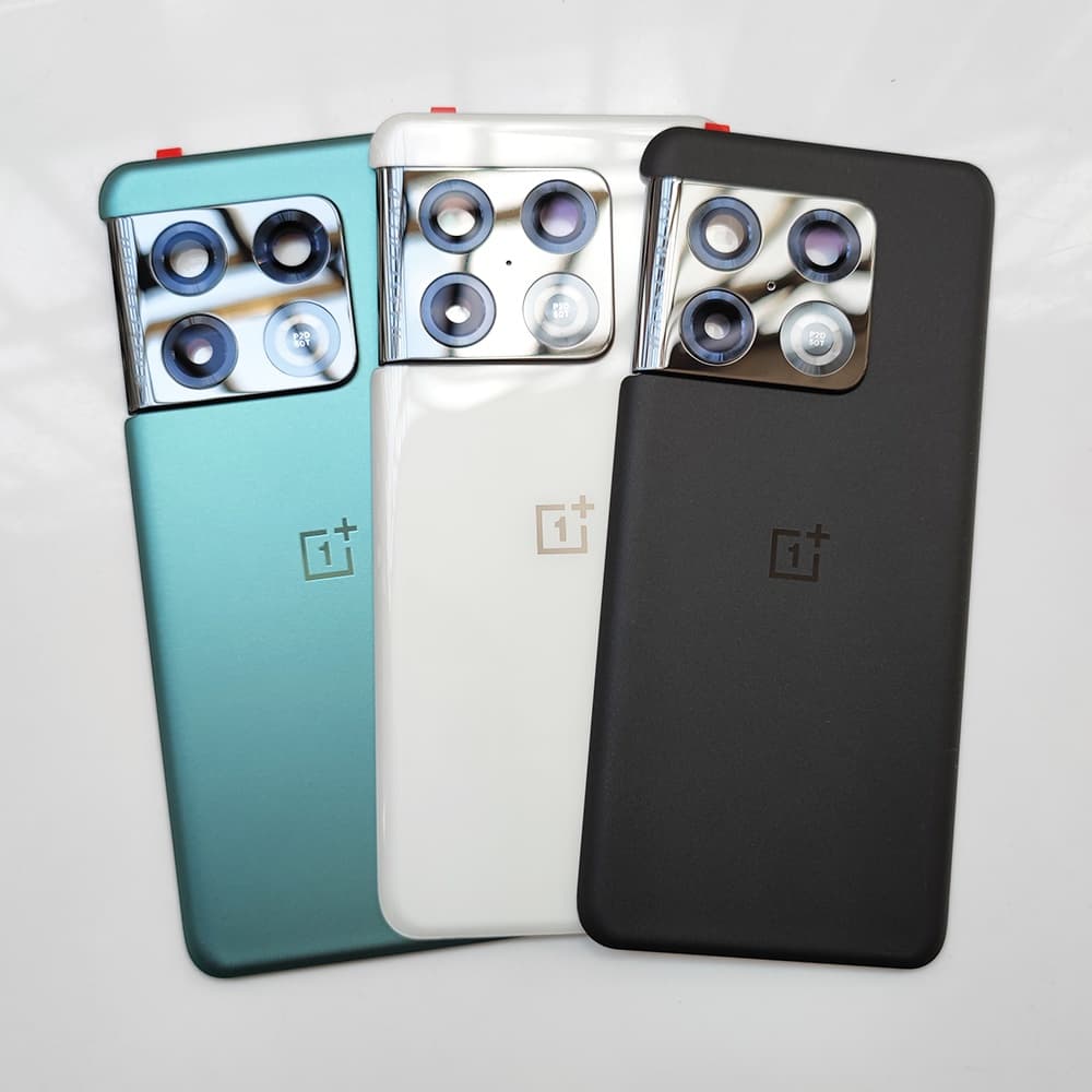Capa De Vidro Traseira Original Para OnePlus 10 Pro 5G , Caixa De Bateria De Substituição Porta , Com Lente De Câmera