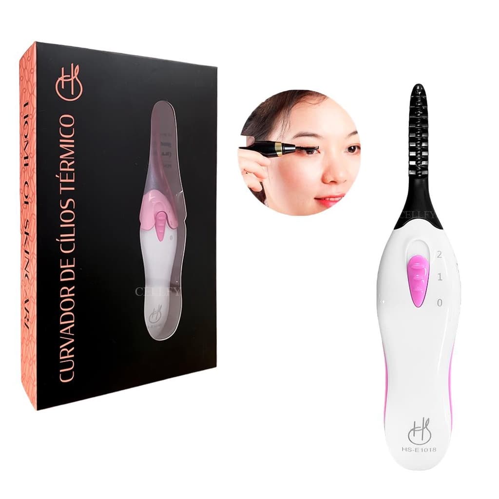 Curvador Modelador de Cílios Curvex Térmico Caneta Elétrica
