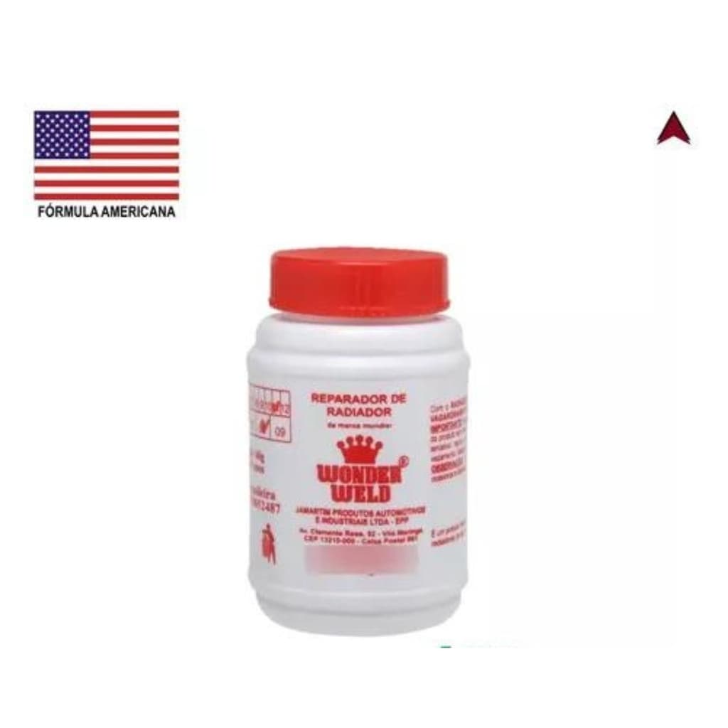 Reparador De Radiador Tampa Furos Radiador 60g Wonder Weld