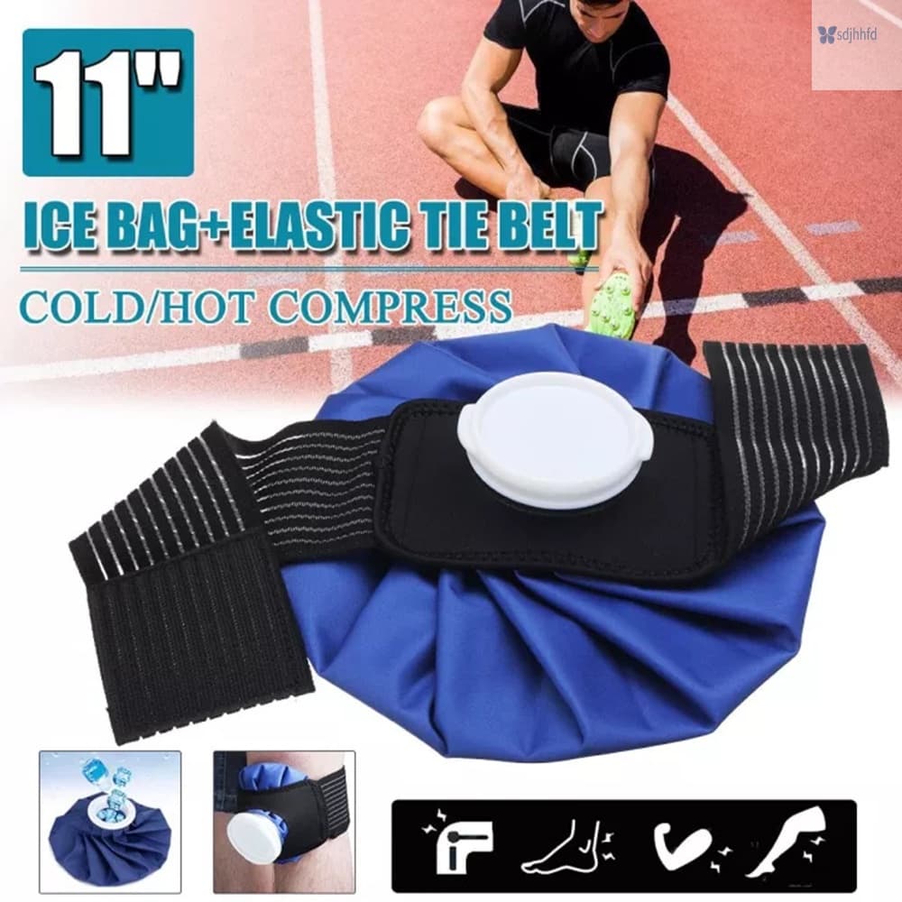 Pacote de gelo reutilizável, bolsa esportiva para terapia quente e fria, para alívio de dor no joelho, compressor de primeiros socorros, febre fria, tornozelo, pescoço, panturrilha