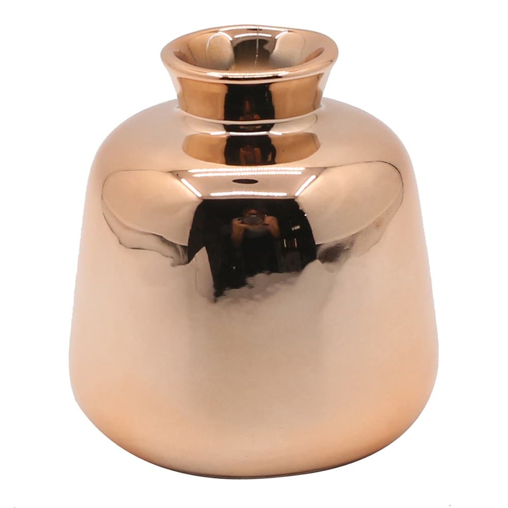 VASO DE CERAMICA ROSE 7,5CM X 7,5CM X 8,5CM
