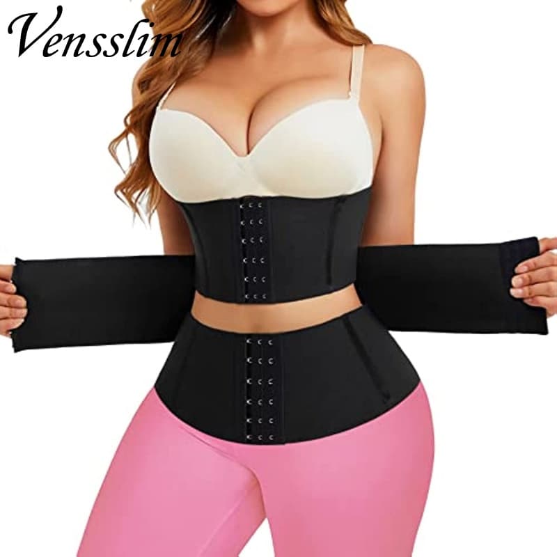 Venslim XS-XXXL Corpo Shaper Cintura Trainer Cinto Para Mulheres Perda De Peso Reduzindo Barriga Trimmer Espartilho Ajus
