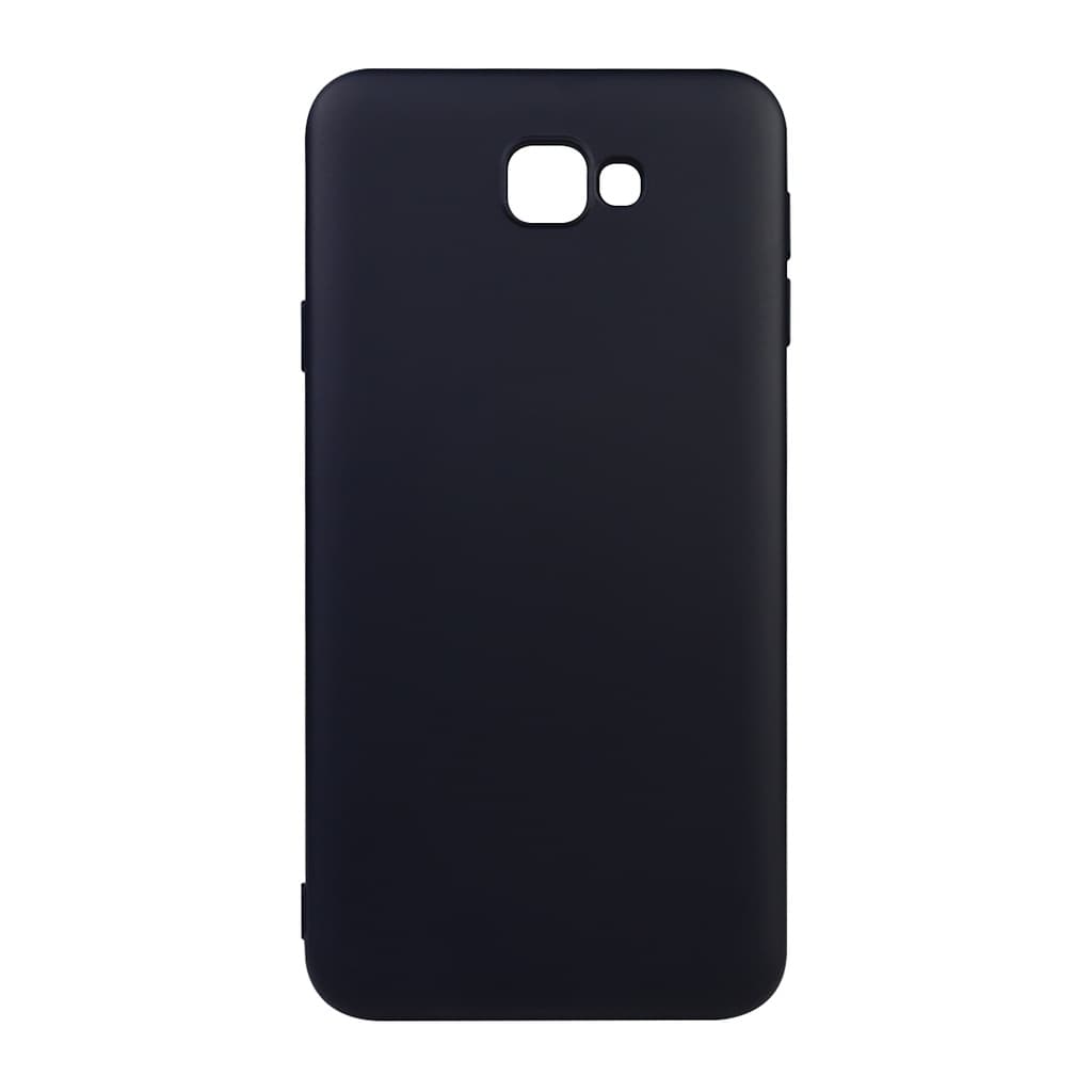 Capa Aveludada Preta + Película De Hydrogel HD Compatível Para Galaxy J7 Prime 2 G610 G611