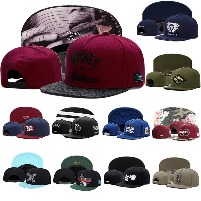 [READY STOCK cayler & Filhos cap] Boné De Moda snapback Unisex hiphop | Tampa vintage De Camuflagem Exterior casual E Painel Da Viseira Para Mulheres