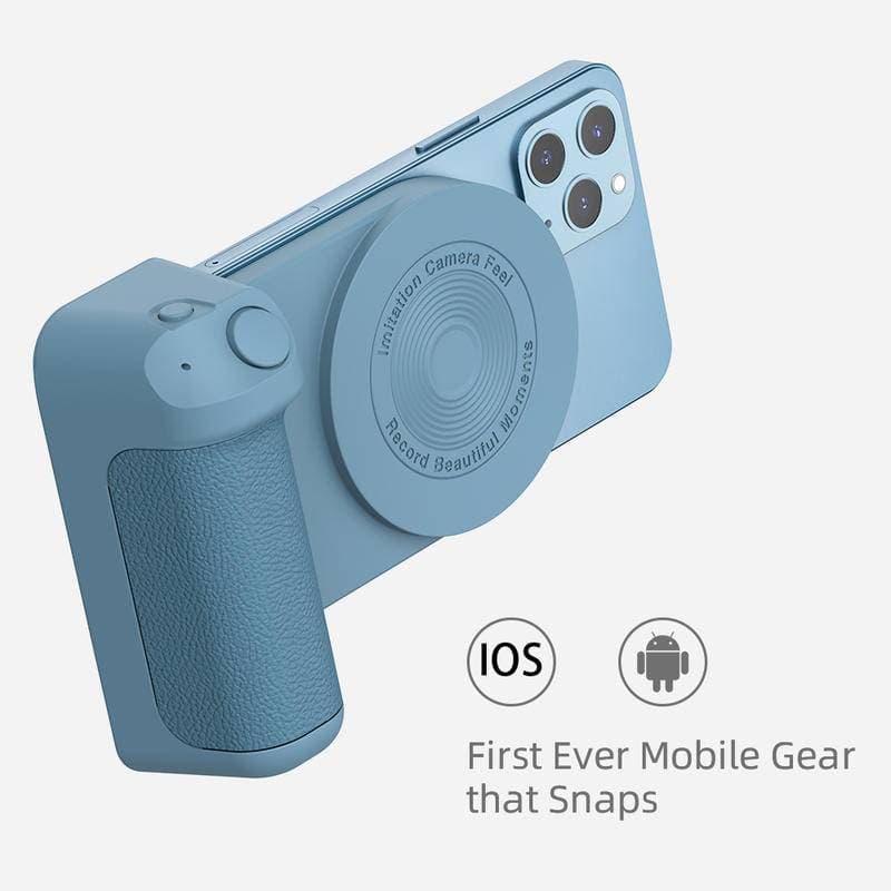 Suporte Fotográfico Magnético Multifuncional 3 Em 1 Para Câmera Carregamento Selfie Compatível Com Bluetooth Anti-Vibração Android/iOS