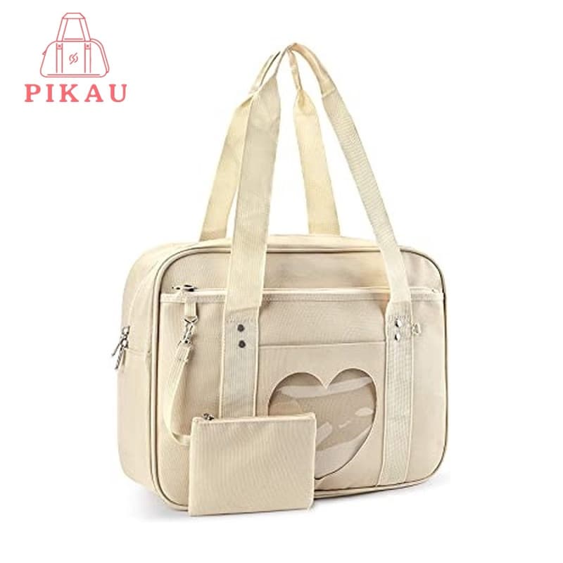 Bolsa Ita Bag Heart Japanese School Kawaii Grande Ombro Anime .