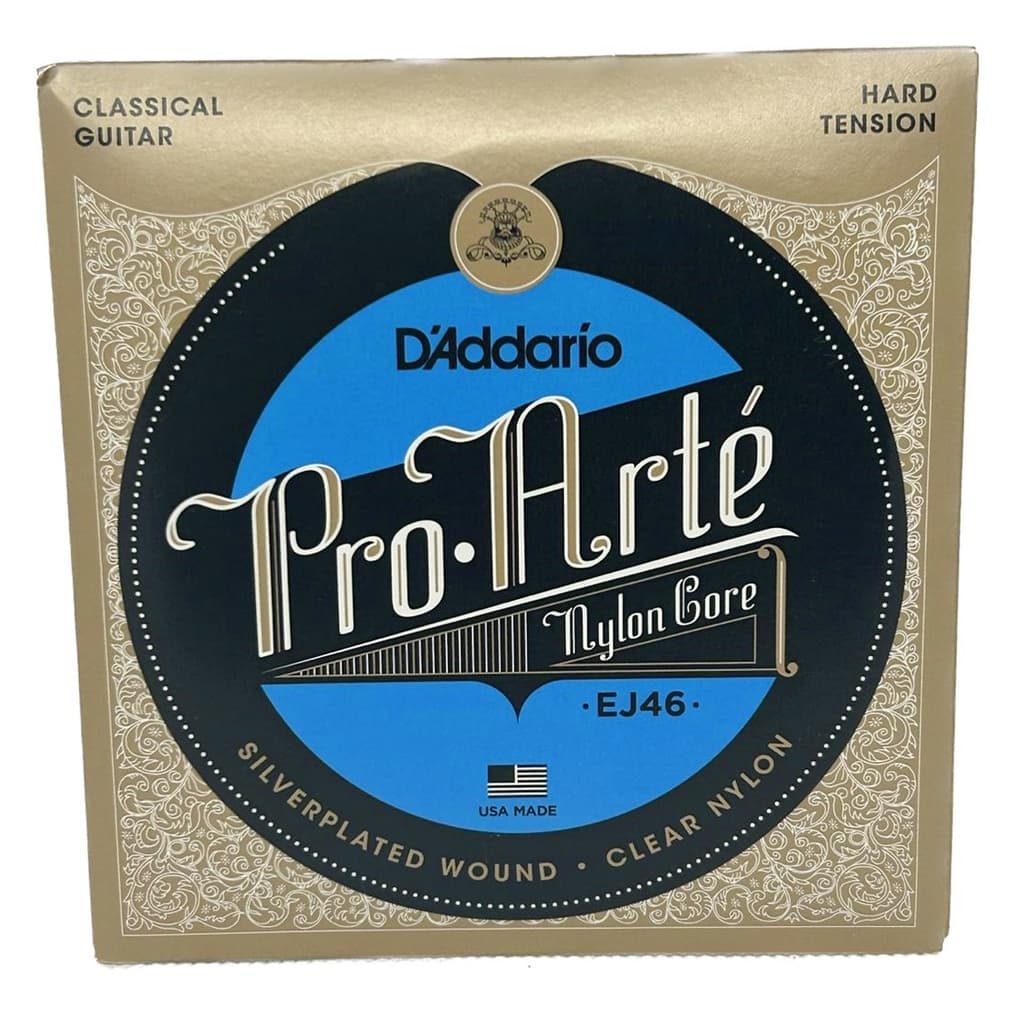 Encordoamento Nylon Violão Tensão Hard Pesada - Daddario EJ46 Pro Arté