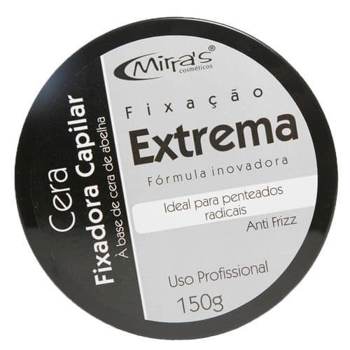 Cera fixadora capilar Mirra's Fixação Extrema - 150g