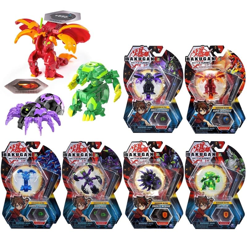 [Original] Alta qualidade Bakugan Brawlers Batalha Vestroia Gundalian Invasores unicórnio Figura de Ação Deformável Christmass Fight Brinquedos Para Crianças Pronto Estoque