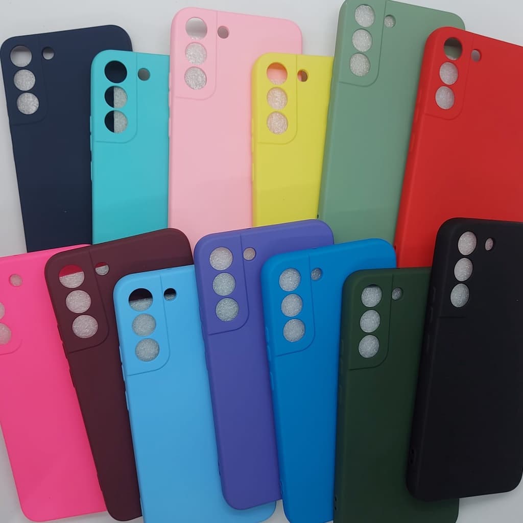 Capa Case Para Samsung S22 Plus de Silicone com Interior Aveludado