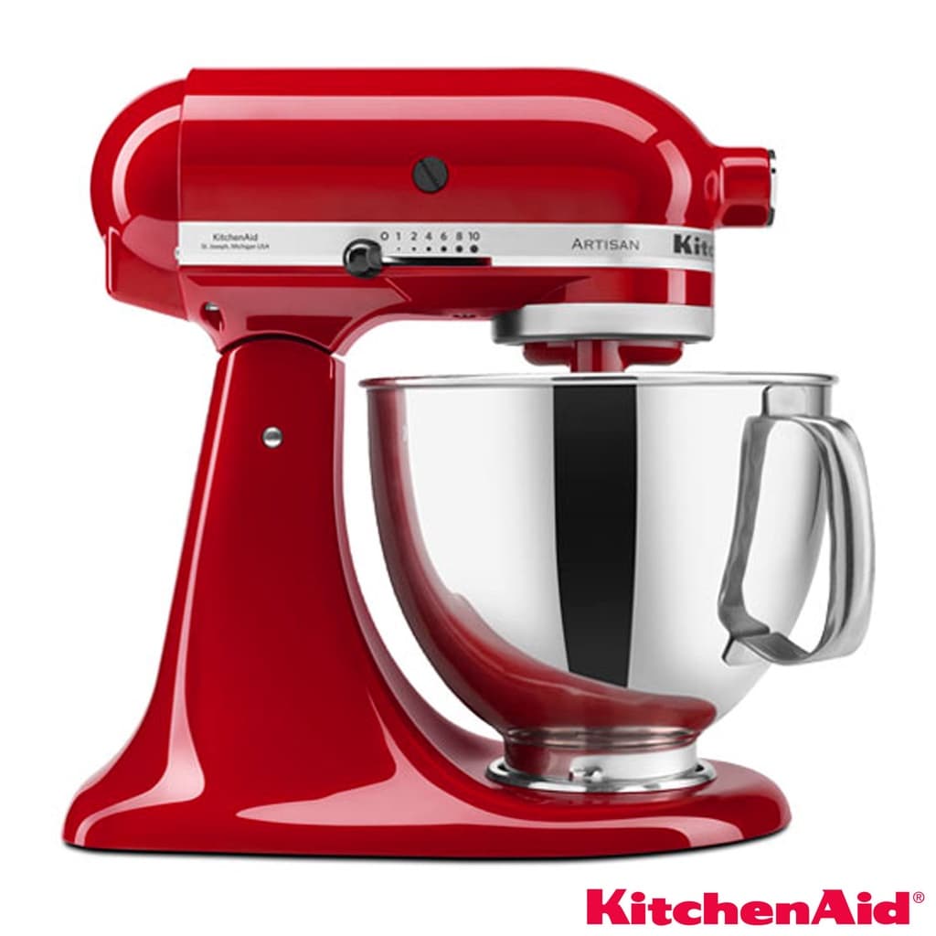 Batedeira Com Pedestal Kitchenaid Artisan Kea33 Empire Red 60 Hz 127 v