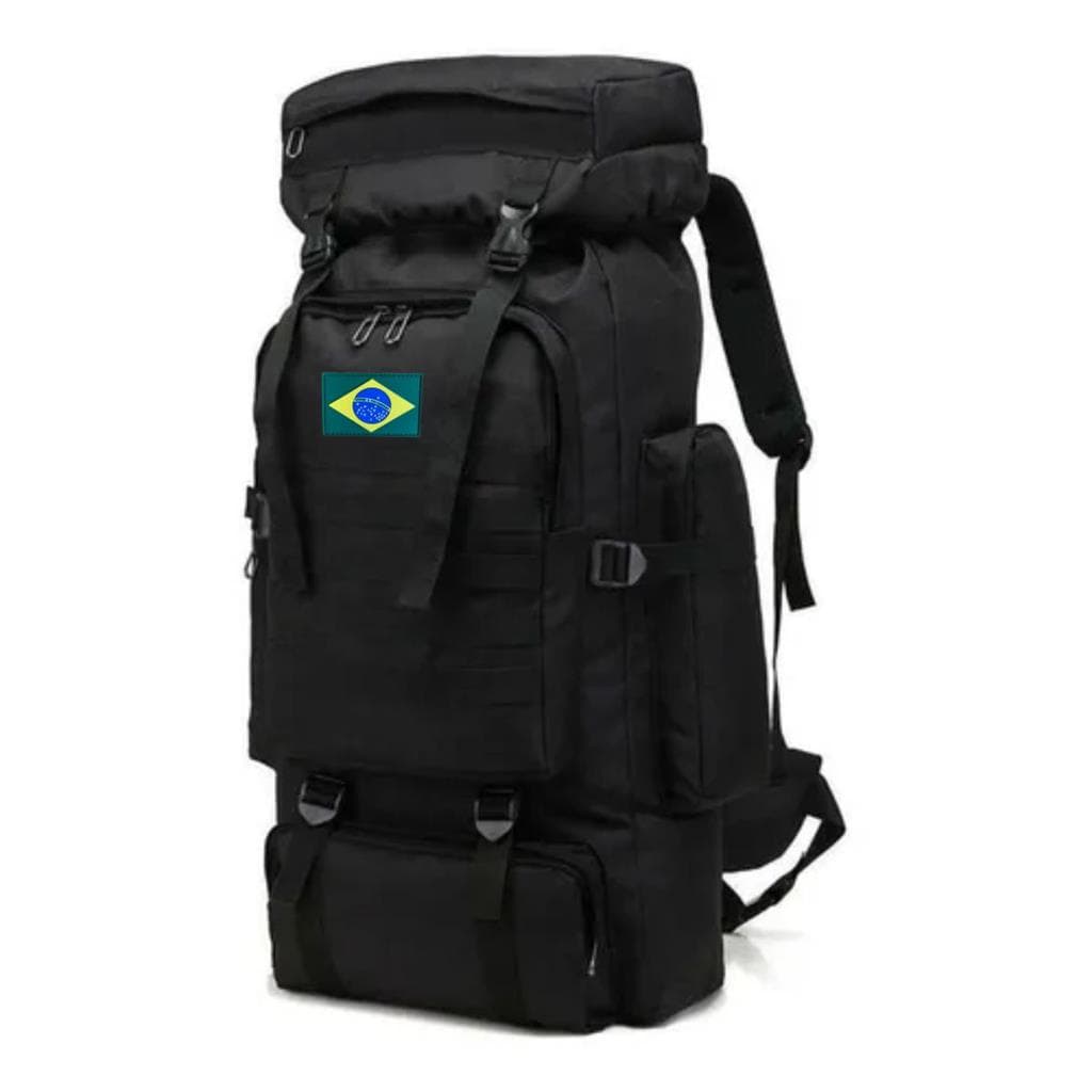 Mochila Militar Tatica Assault Camping 70l Unisex Grande Trilha