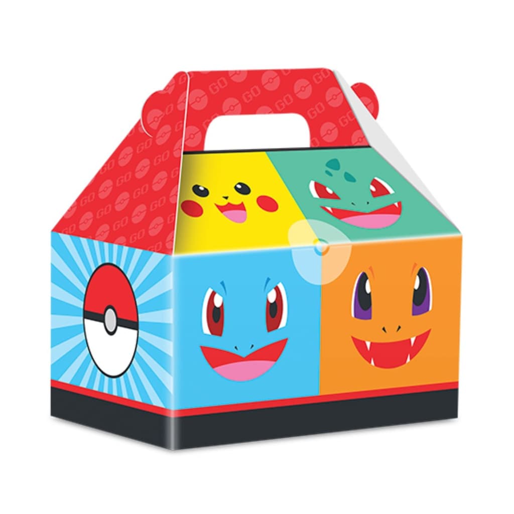 Lembrancinha Caixa Maleta Tema Pokémon Decoração Festa Infantil