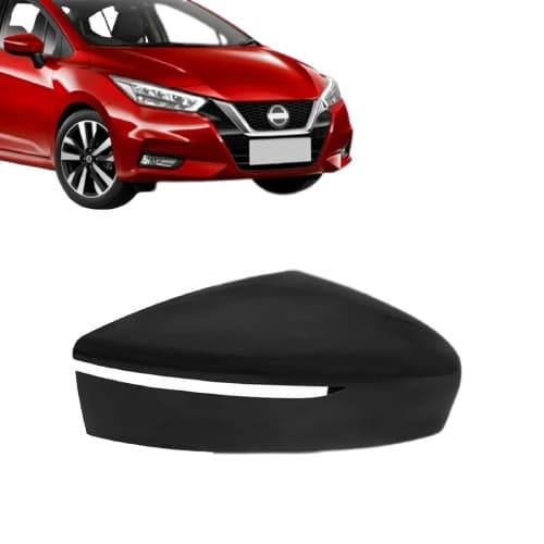 CAPA RETROVISOR DIREITO VERSA 2020/2023 COM FURO PISCA