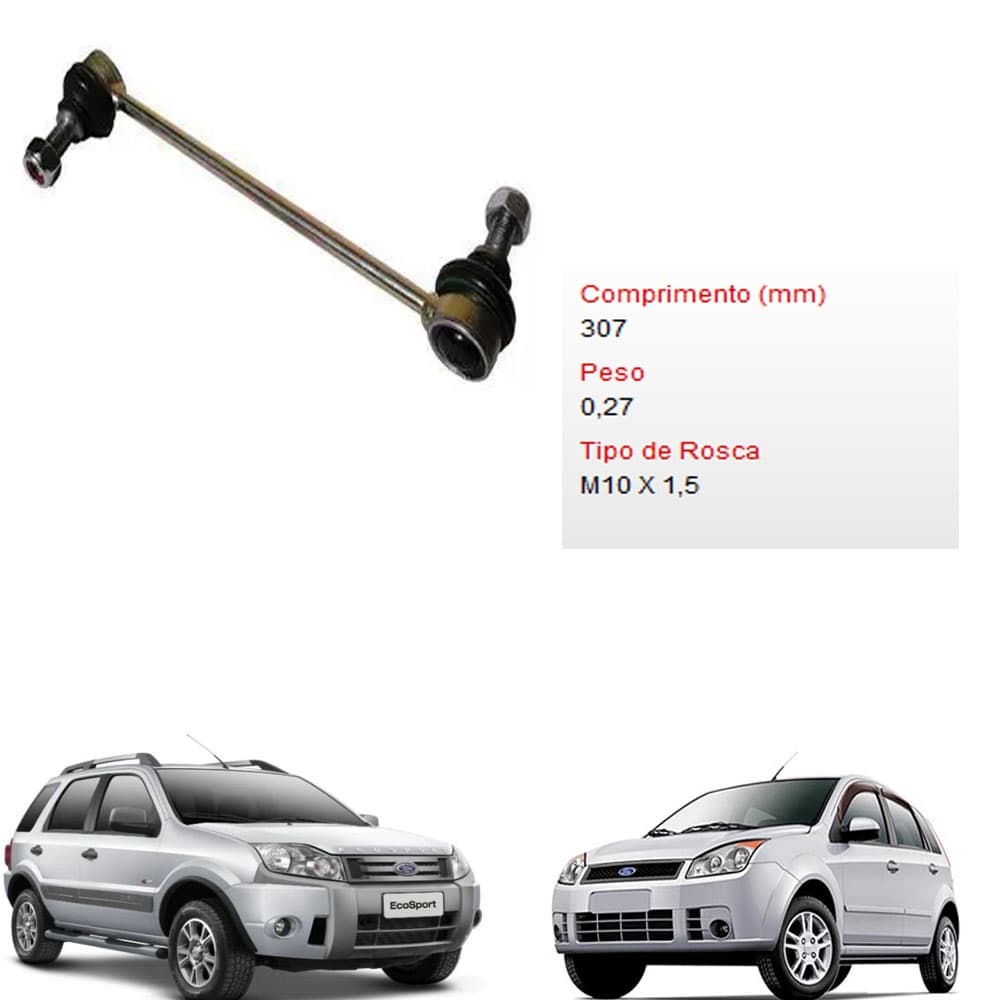 BIELETA DIANTEIRA - ECOSPORT/FIESTA - DTB003/R0294