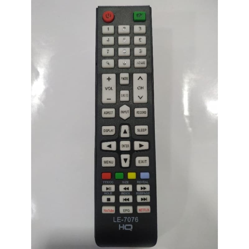 Controle Remoto Tv Hq Hqs43nkh Hqs32nkh Hk320df LE-7076