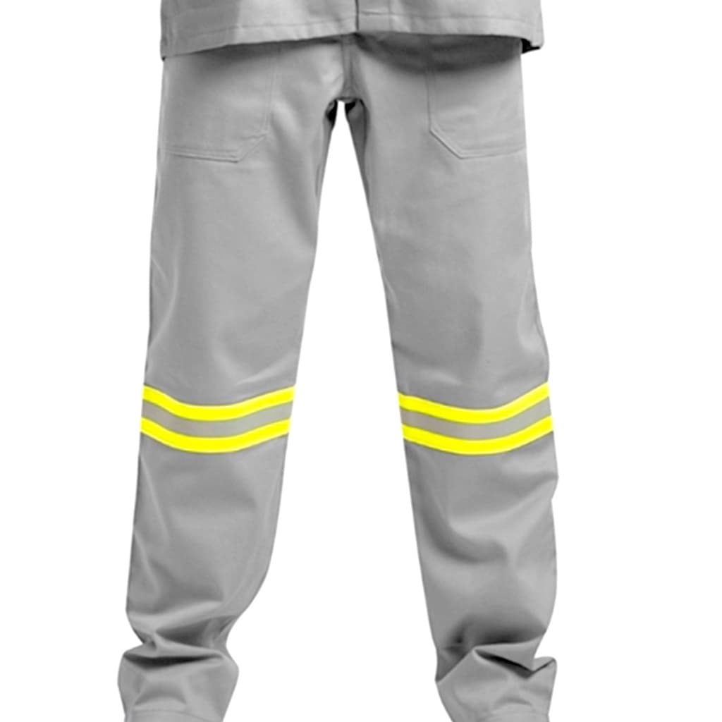 Calça Nr 10 Anti Chamas Eletricista C/ Refletivo Epi Risco 2
