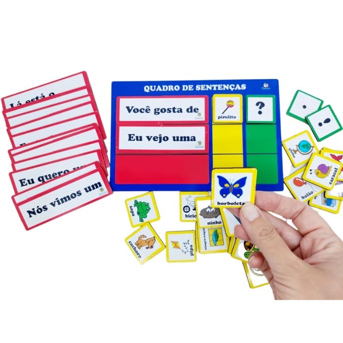 Brinquedo Educativo Quadro de Sentenças