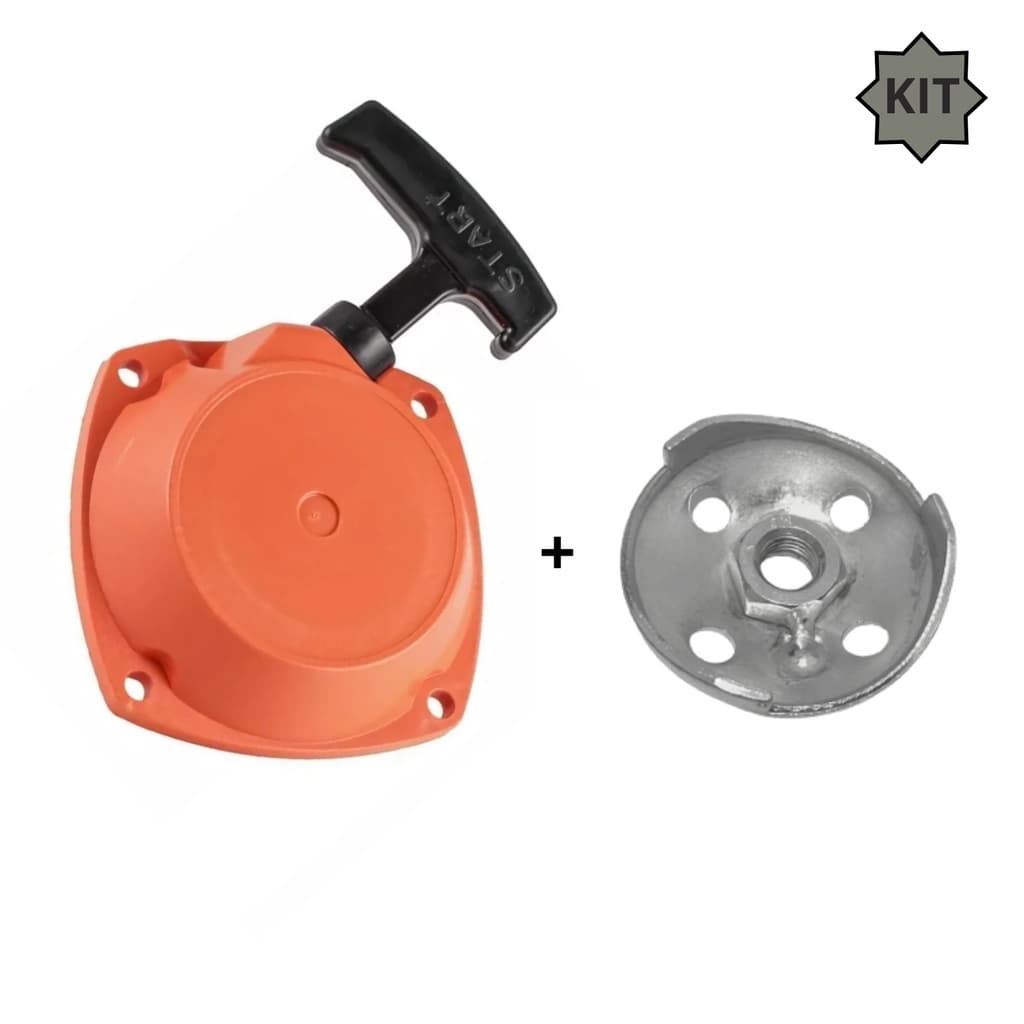 Tampa de Partida + Arrastador Roçadeira a Gasolina Husqvarna 143rii / 236r