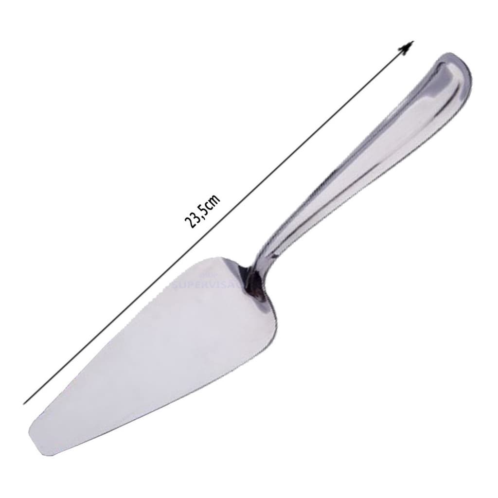 Espátula de Bolo Pá de Servir Torta Pizza Aço Inox