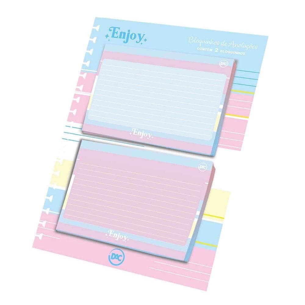 BLOCO PARA CADERNO SMART-FOLHAS REPOSICIONÁVEIS ENJOY-DAC