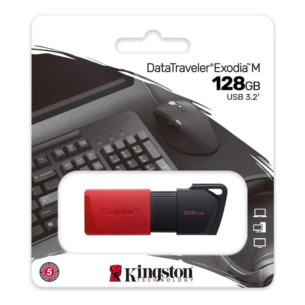 Pendrive Kingston 128gb Dtxm/128gb 3.2 Exodia M Kingston Dtx