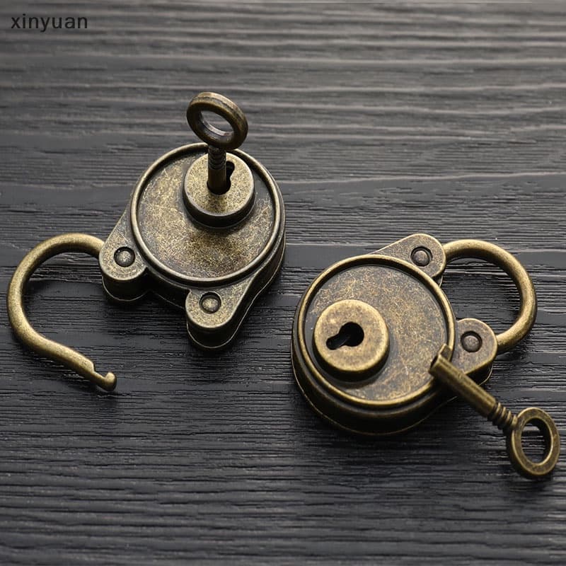xiny Vintage Cadeado Estilo Antigo n