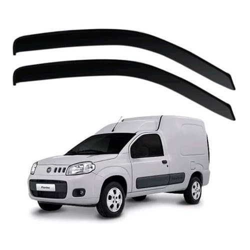 Defletor Calha de Chuva Fiorino 2014 a 2023 2 Portas Ecoflex